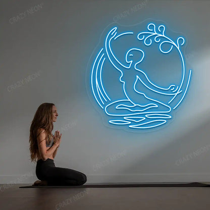 Chi Flow meditation Neon Sign