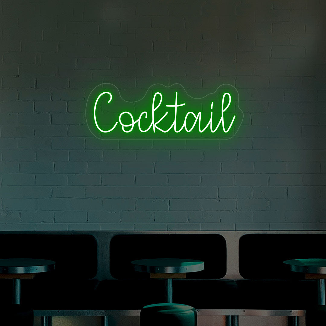 Crazy Cocktail Bar Neon Sign
