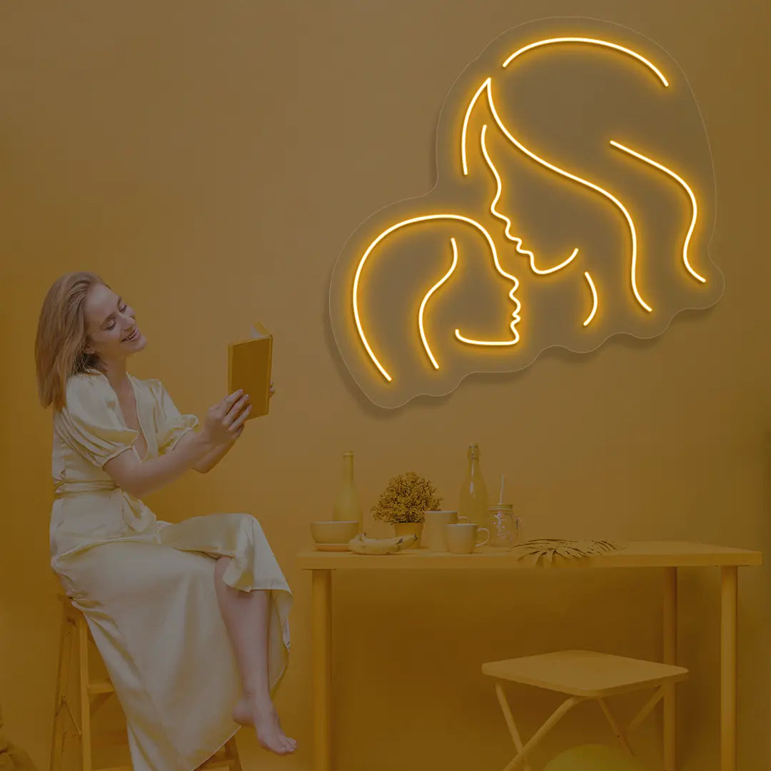 Mama & Me Neon Sign