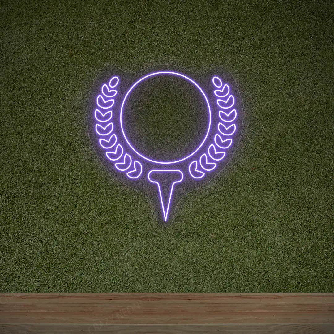 Golf Ball Neon Sign