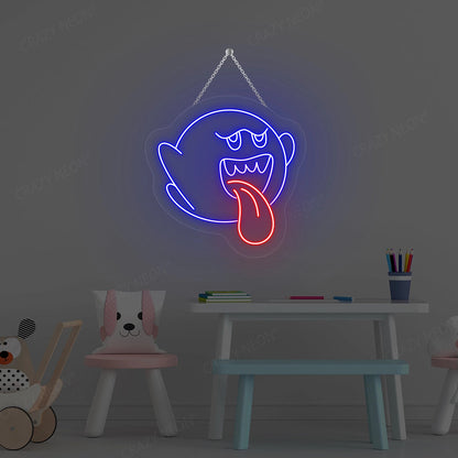 Cute Ghost Neon Sign
