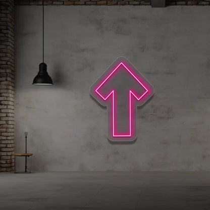 UP Arrow Neon Sign