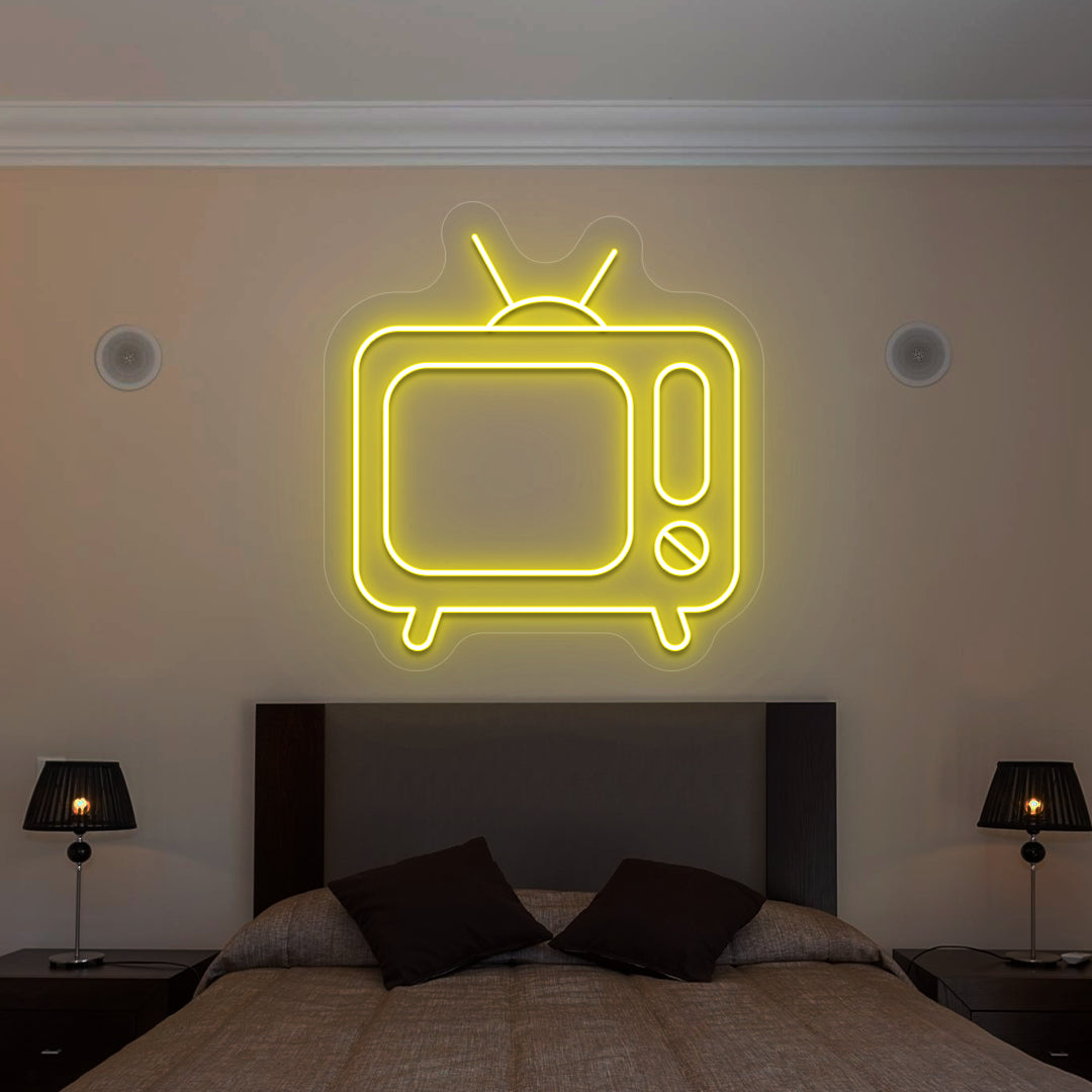 Retro TV Vintage Neon Sign