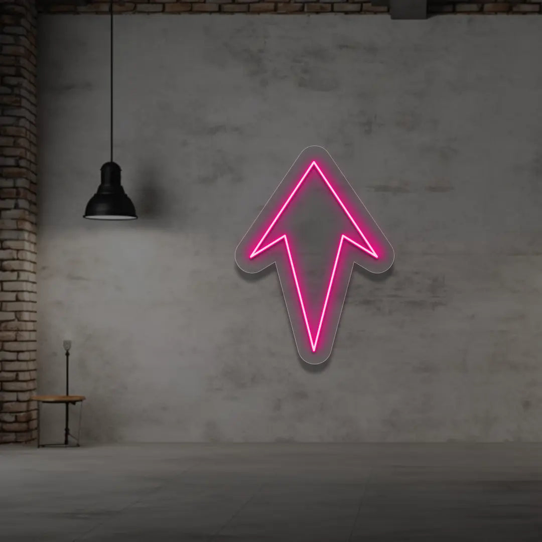 UP Arrow Neon Sign