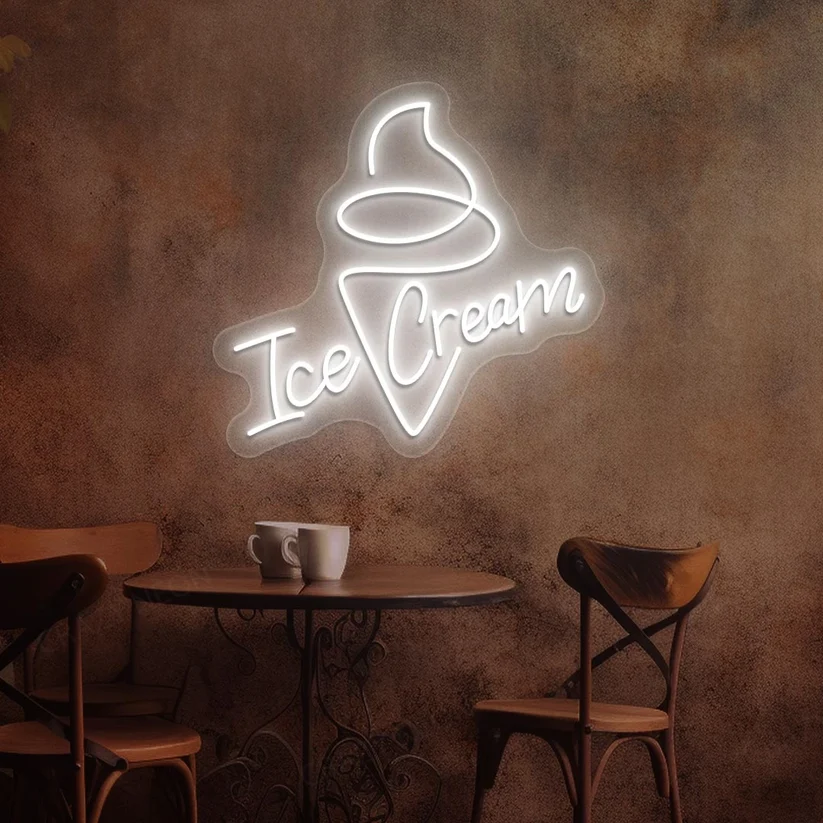 Ice Cream Neon Sign
