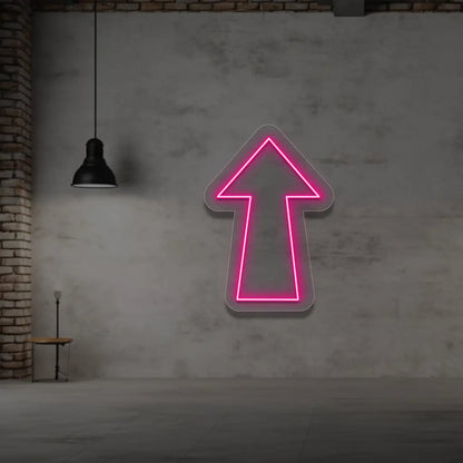 UP Arrow Neon Sign