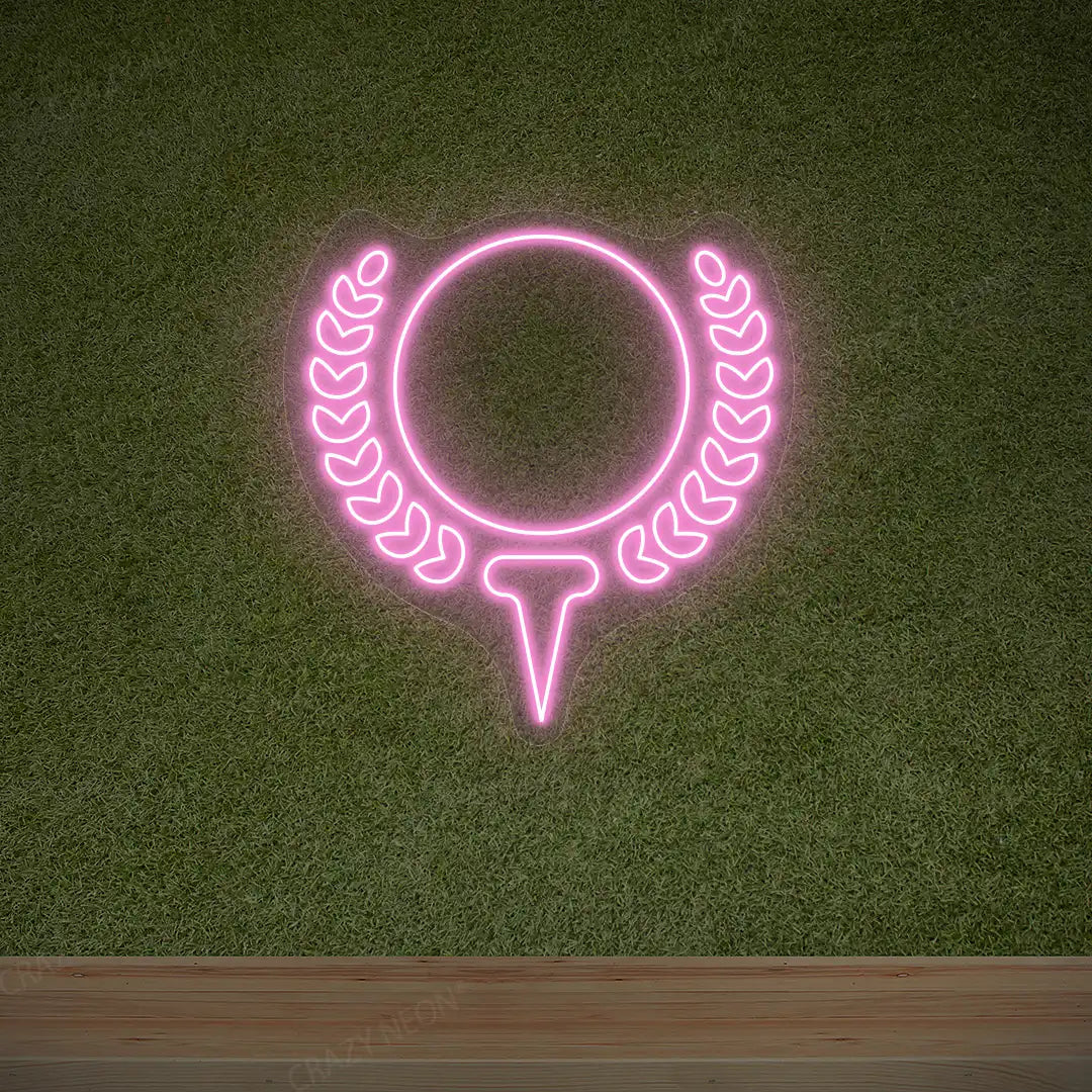 Golf Ball Neon Sign