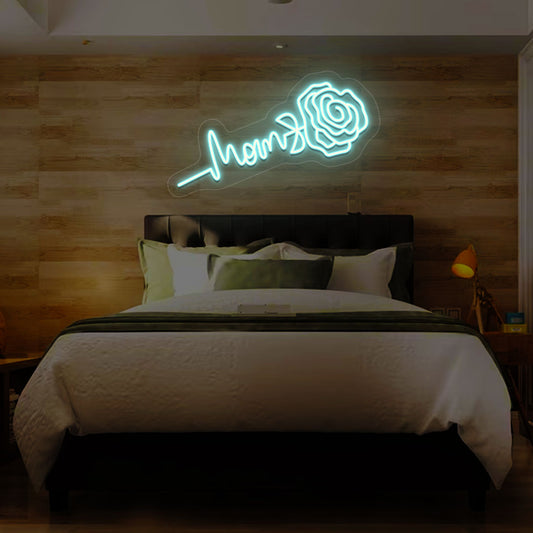 Mom Text Neon Sign