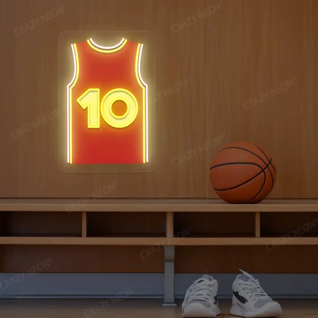ATL Jersey Basketball Neon Artwork Sign