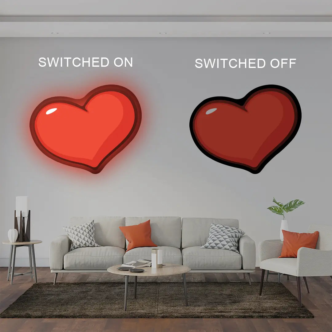Heart Illuminated Sign