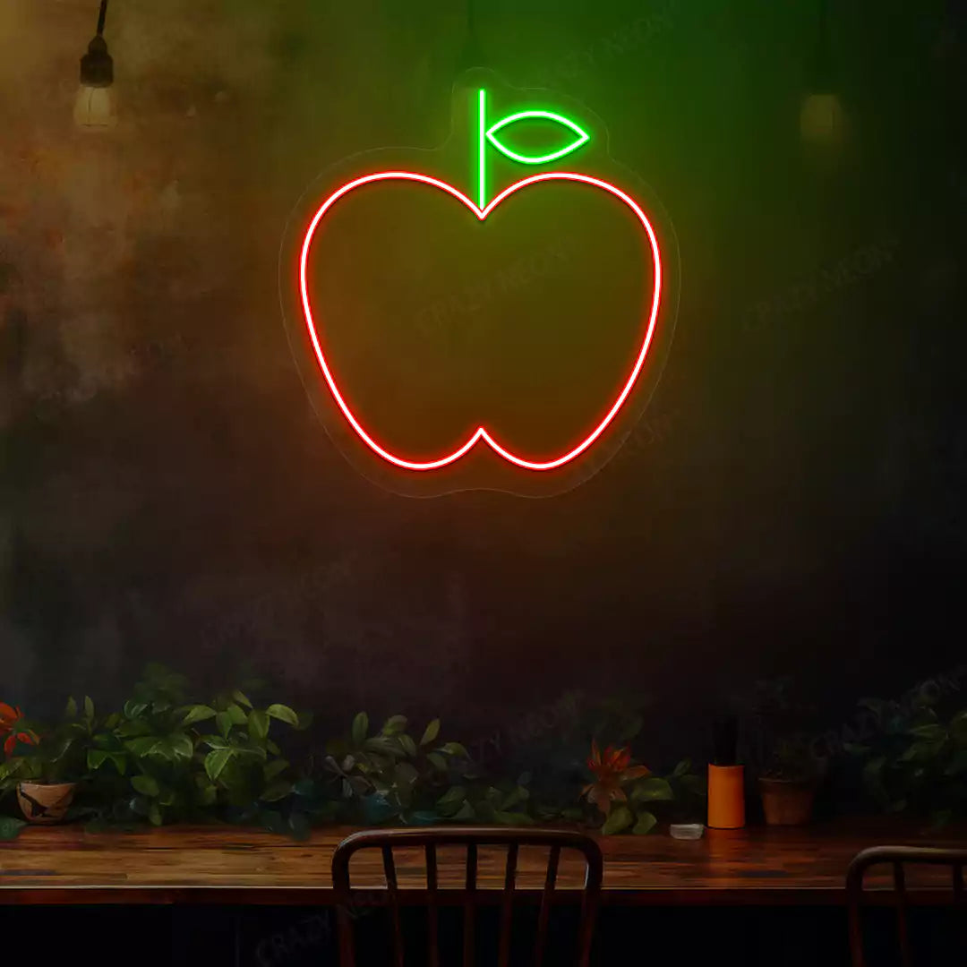 Apple Neon Sign