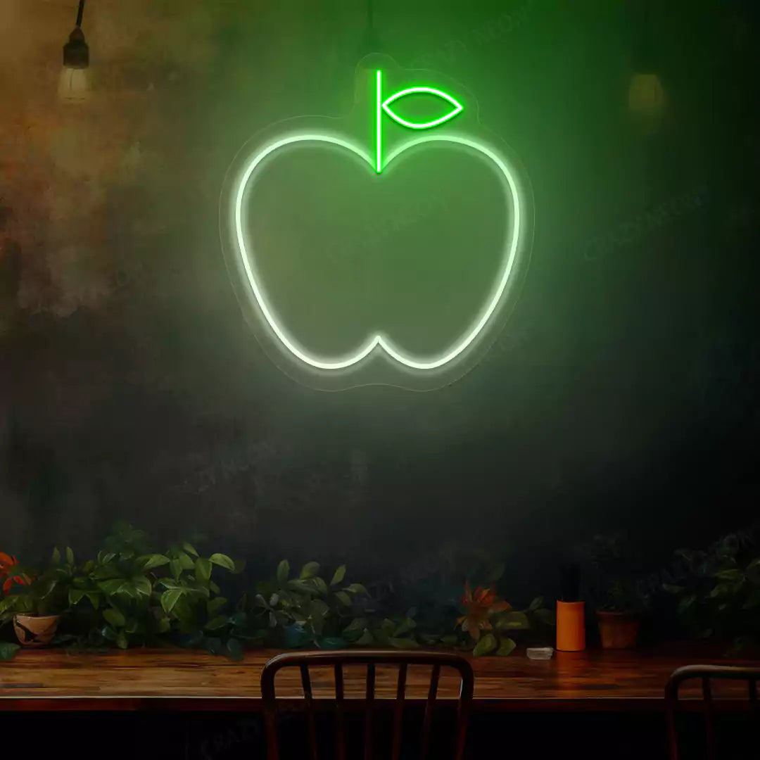 Apple Neon Sign