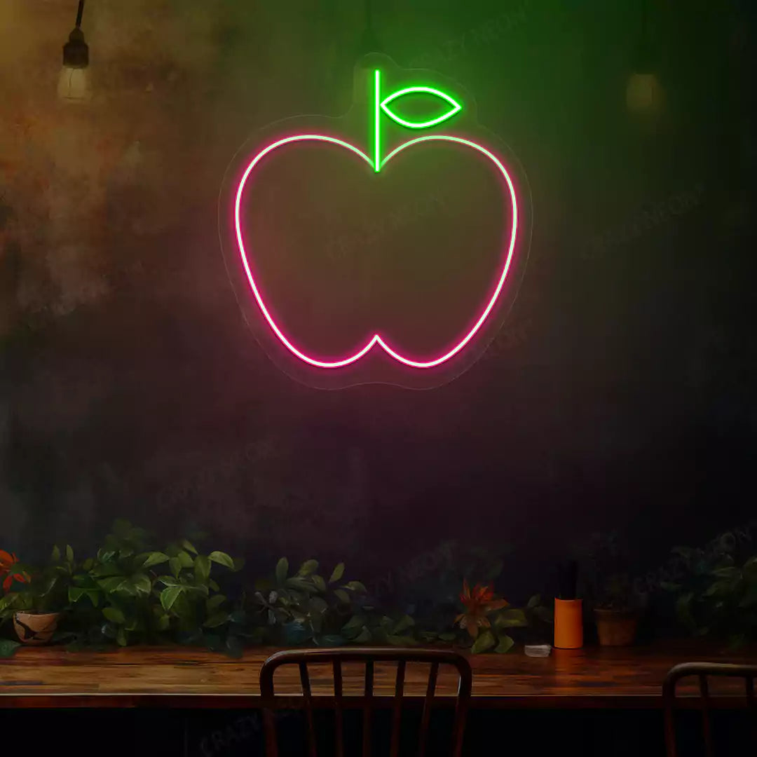 Apple Neon Sign