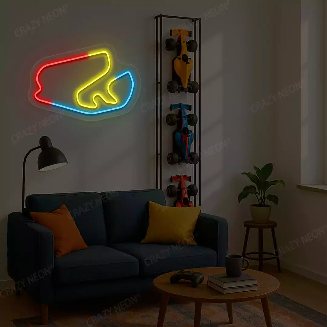 Jose Carlos Pace Grand Prix Circuit Neon Sign