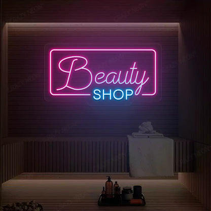 Beauty Shop Neon Sign