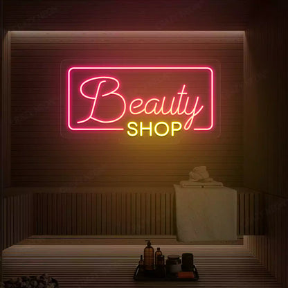 Beauty Shop Neon Sign