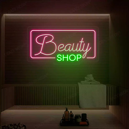 Beauty Shop Neon Sign