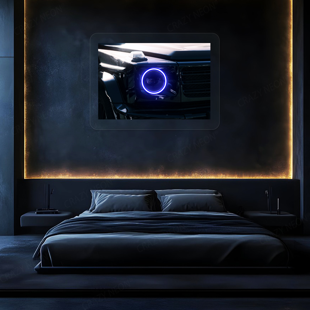 Phantom G-Class Halo Neon Artwork Sign