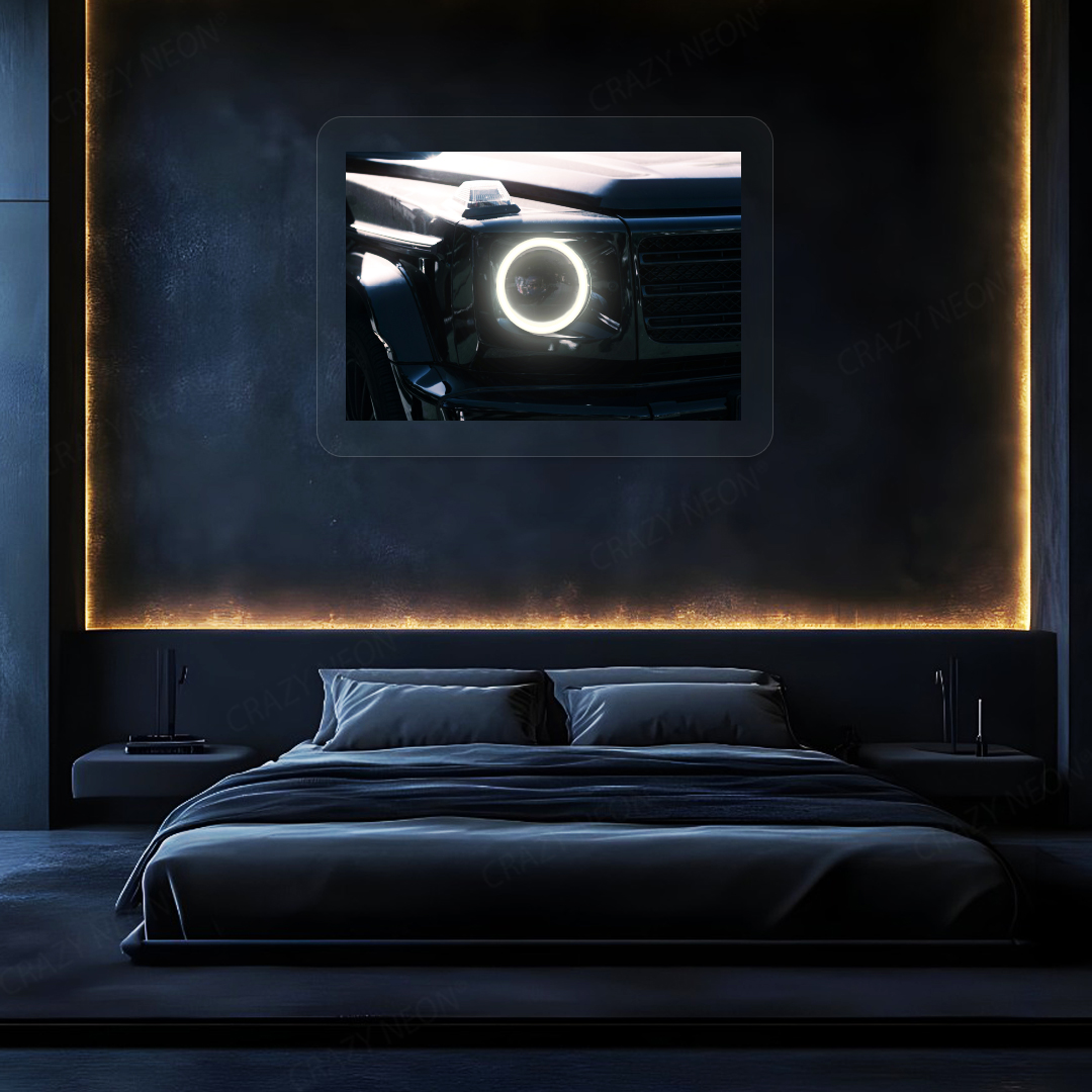 Phantom G-Class Halo Neon Artwork Sign