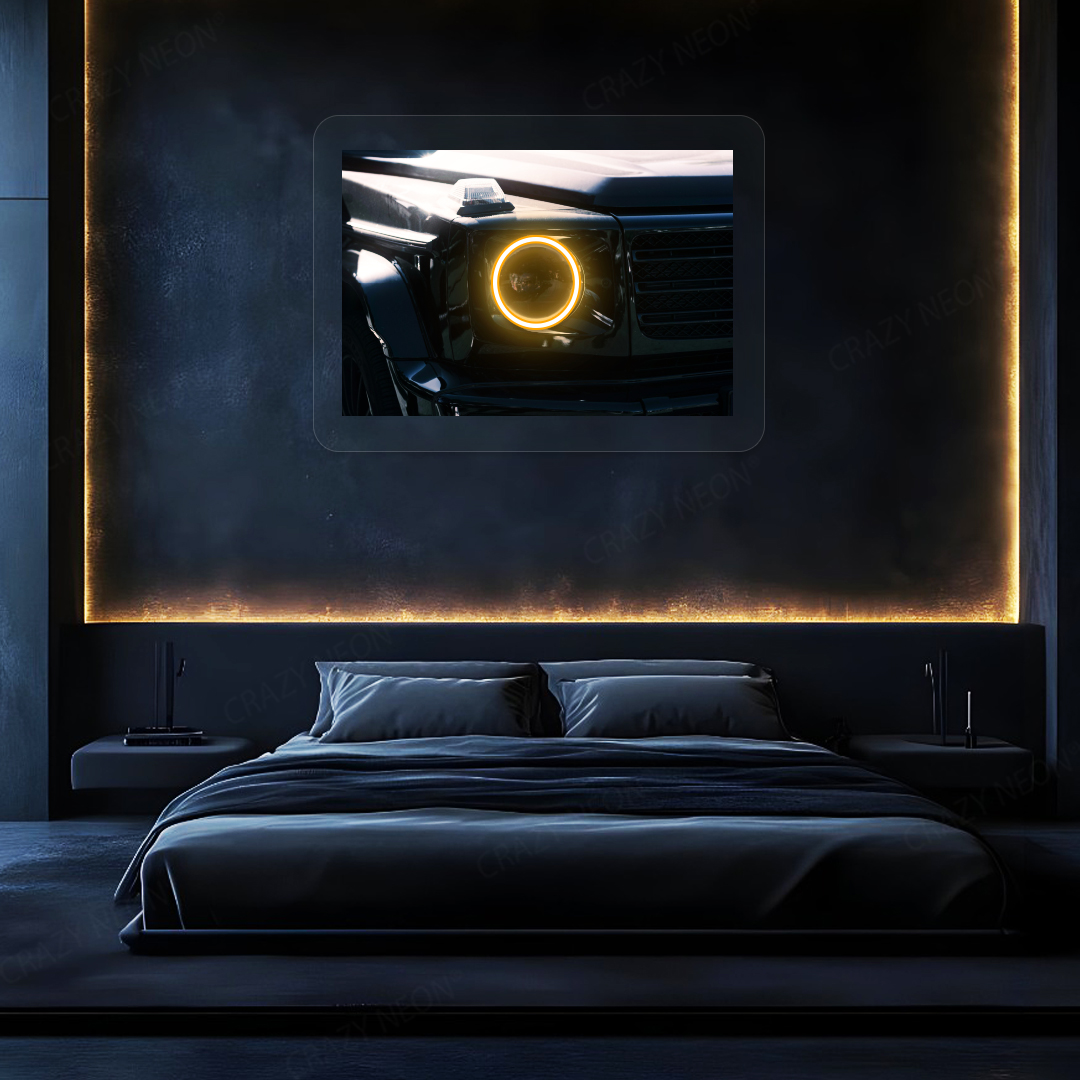 Phantom G-Class Halo Neon Artwork Sign