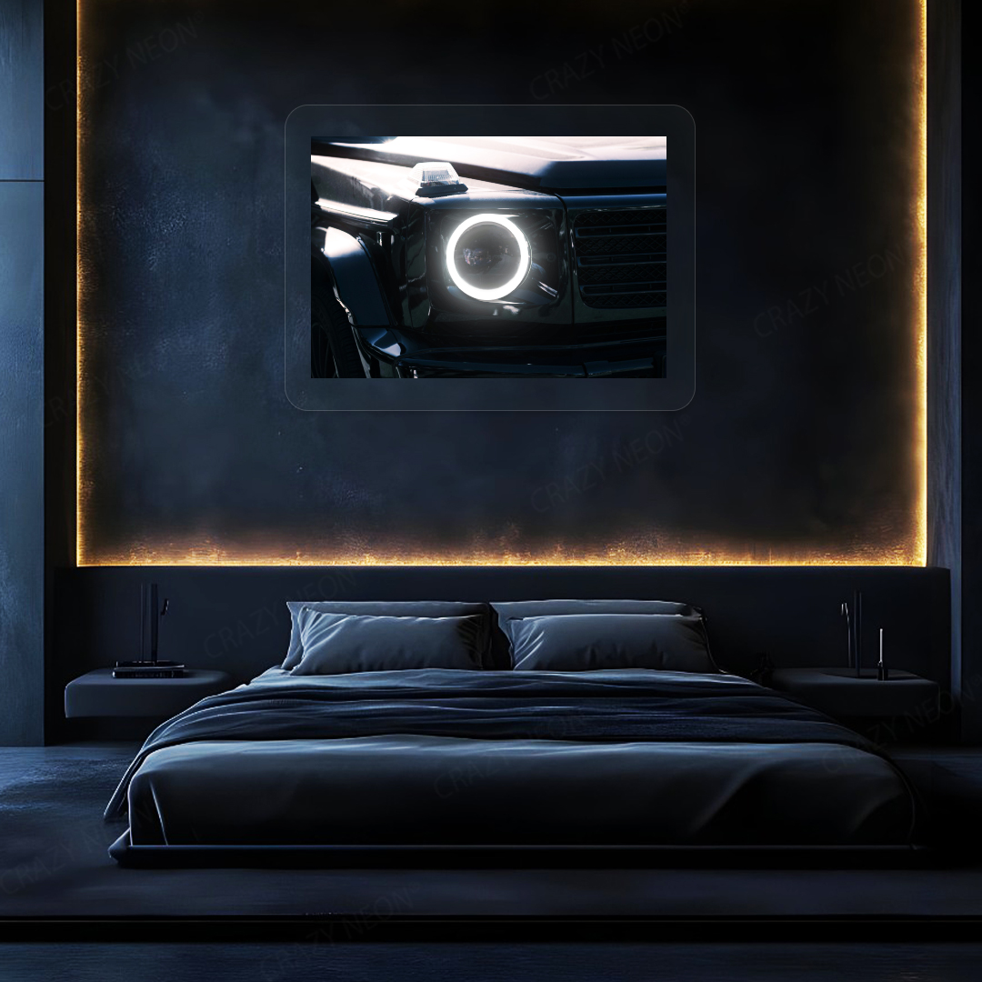 Phantom G-Class Halo Neon Artwork Sign