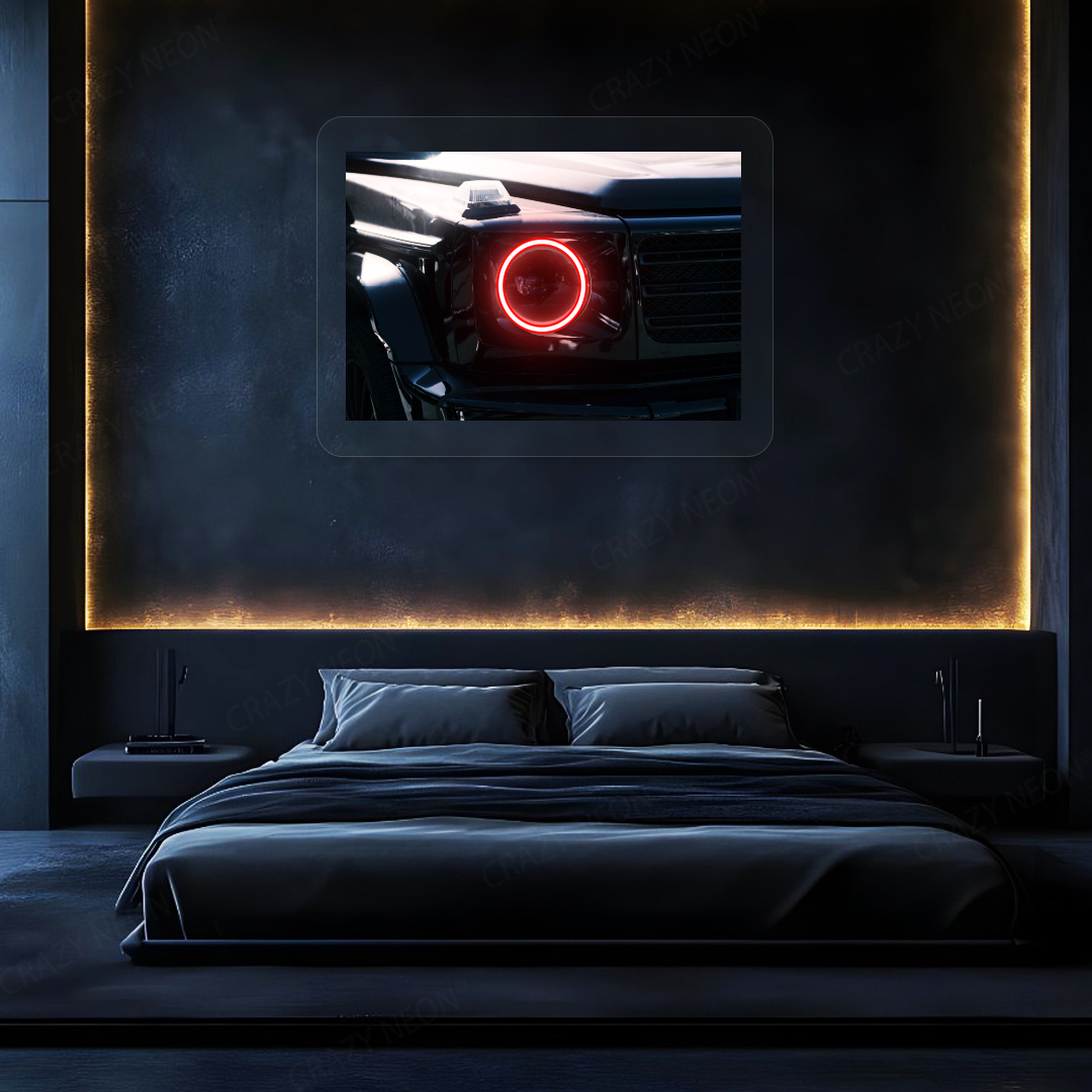 Phantom G-Class Halo Neon Artwork Sign