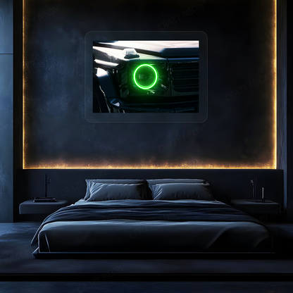 Phantom G-Class Halo Neon Artwork Sign