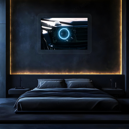 Phantom G-Class Halo Neon Artwork Sign