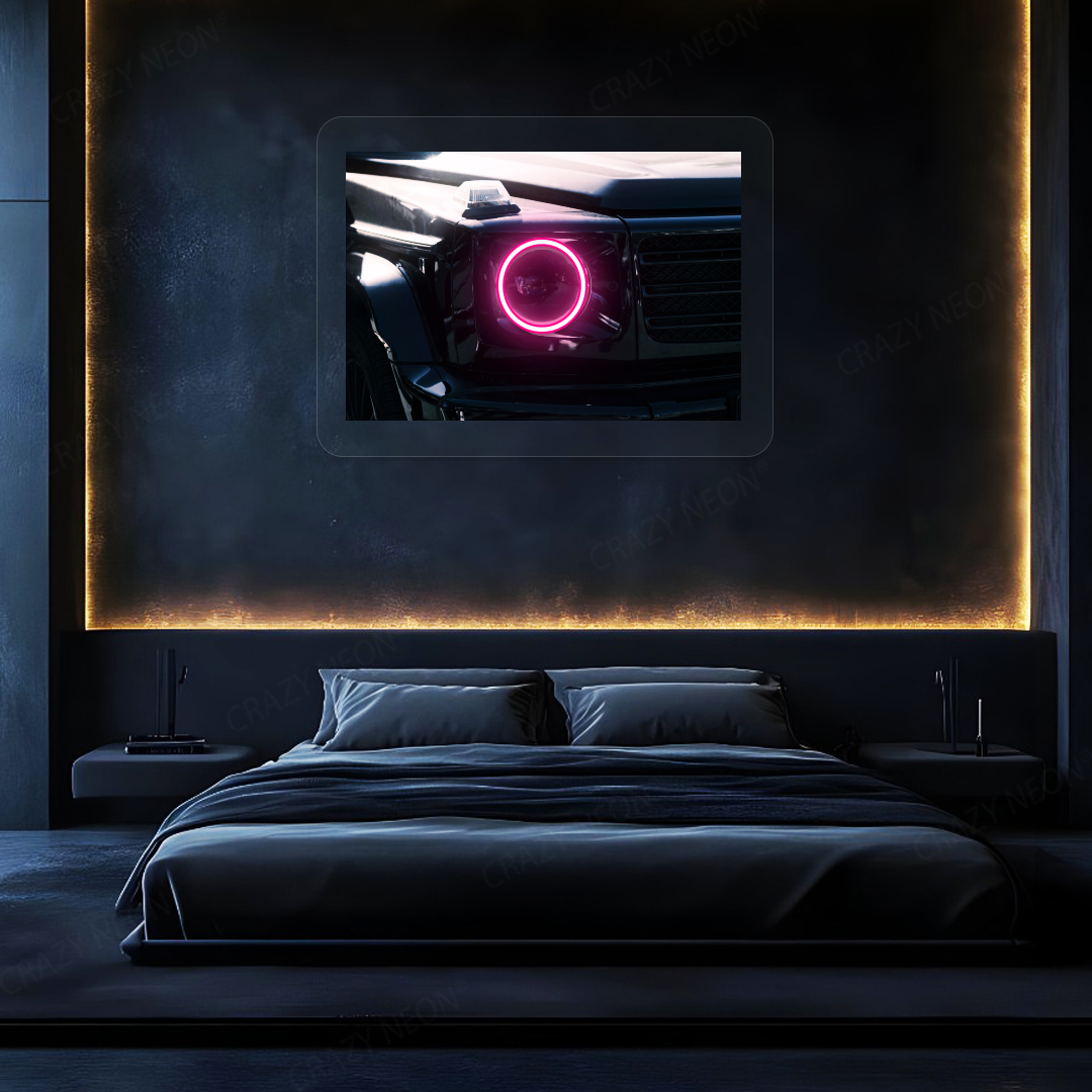 Phantom G-Class Halo Neon Artwork Sign