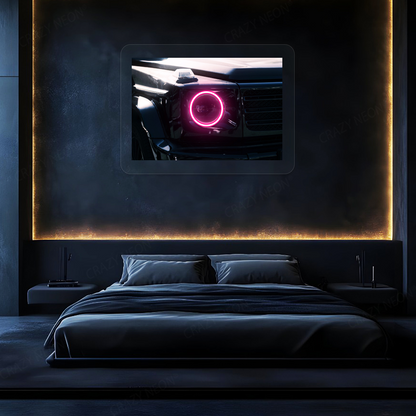 Phantom G-Class Halo Neon Artwork Sign