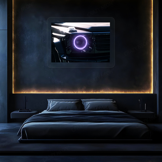 Phantom G-Class Halo Neon Artwork Sign