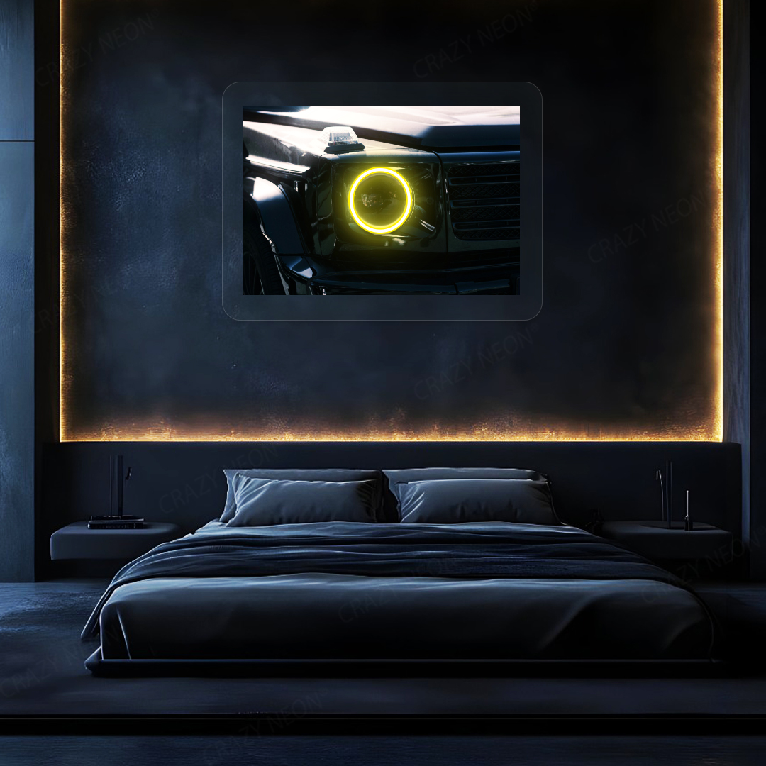 Phantom G-Class Halo Neon Artwork Sign