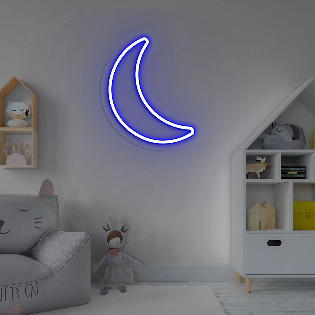 Moon Neon Sign