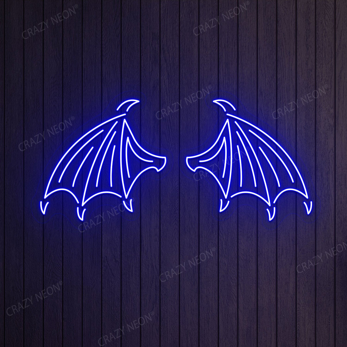 Bat Wings Neon Sign