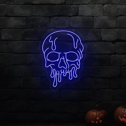 LED Skull Neon Sign