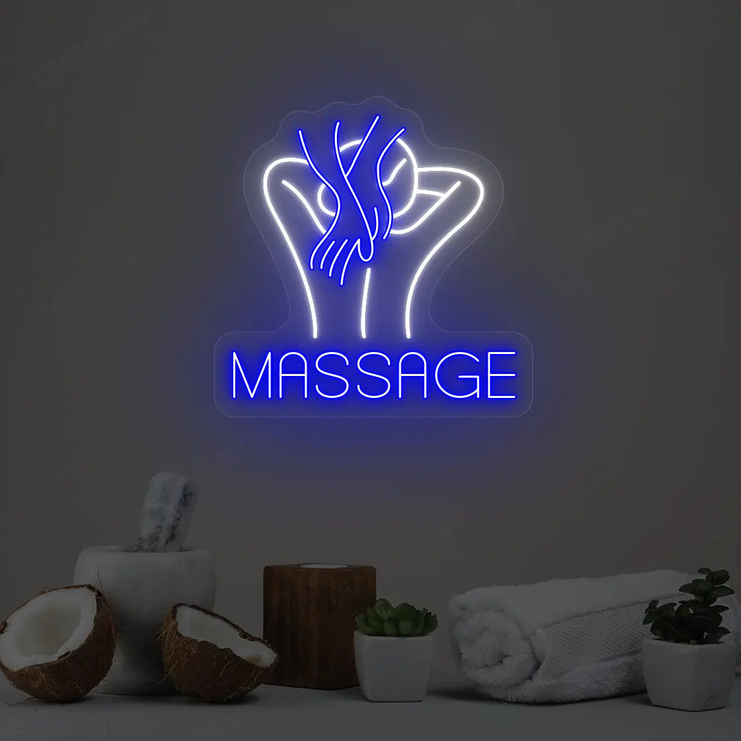 Body Massage Spa Neon Sign