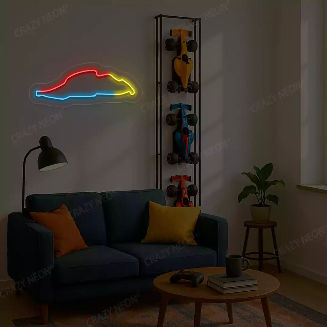 Gilles Villeneuve Grand Prix Circuit Neon Sign