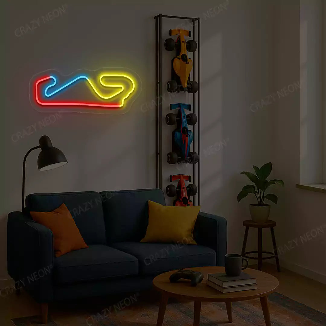 Circuit De Catalunya Grand Prix Neon Sign