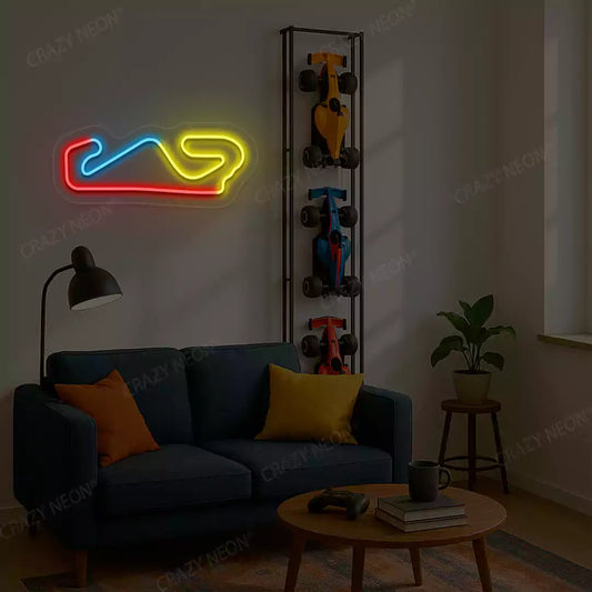 Circuit De Catalunya Grand Prix Neon Sign