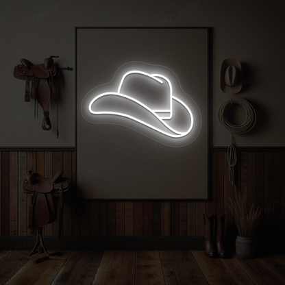 Cowboy Hat Neon Sign