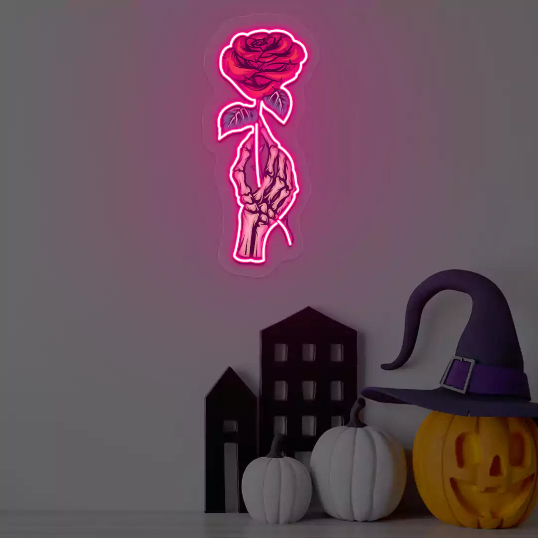 Deadly Romance Neon Artwork