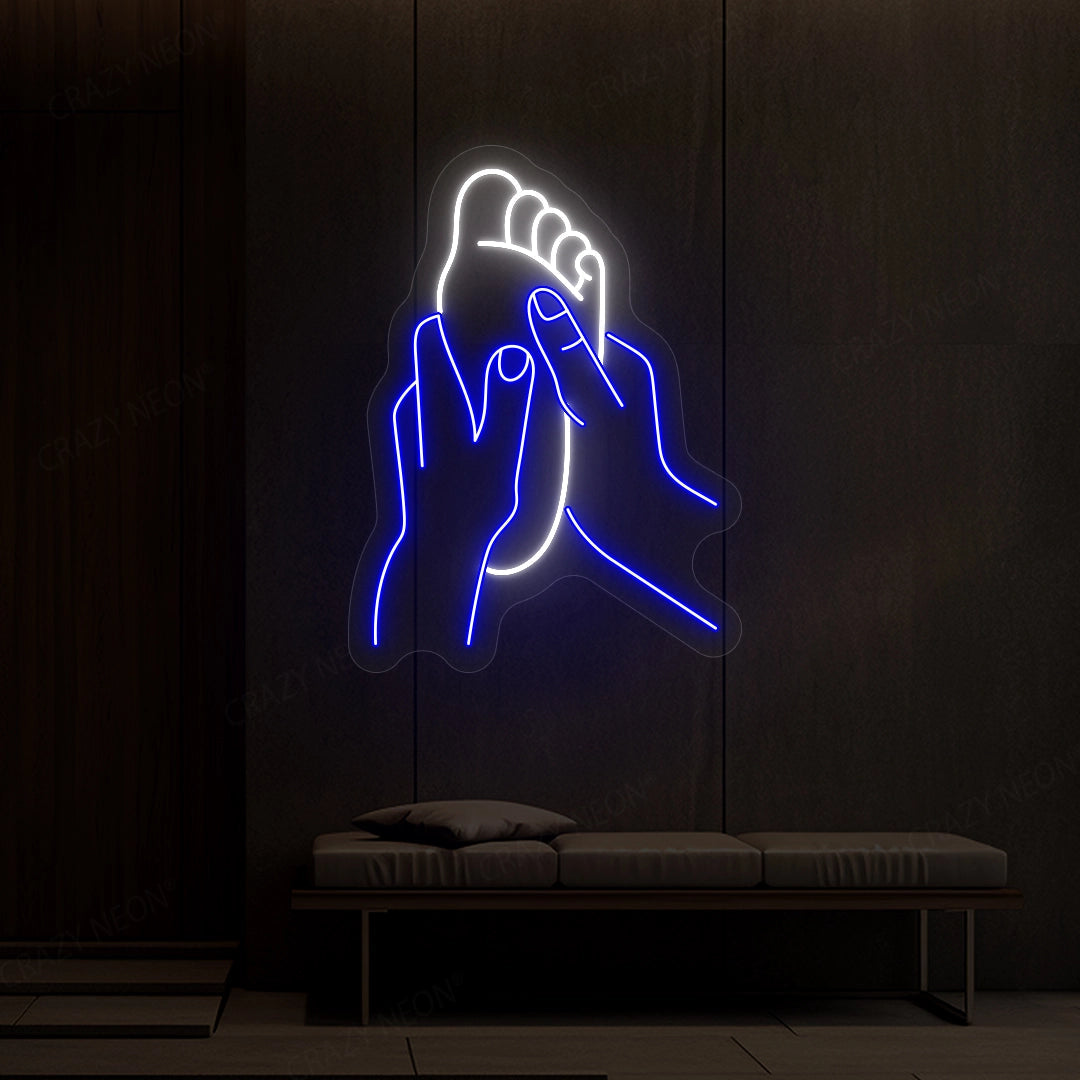 Foot Massage Neon Sign