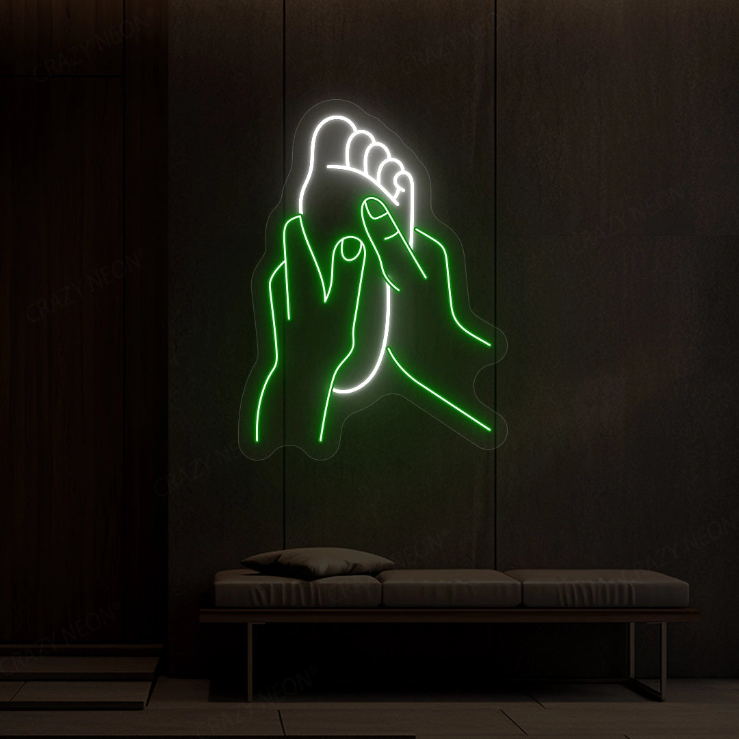 Foot Massage Neon Sign