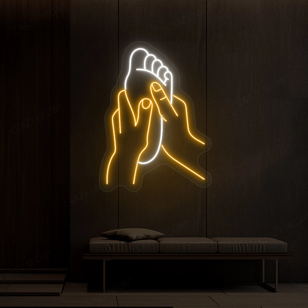 Foot Massage Neon Sign