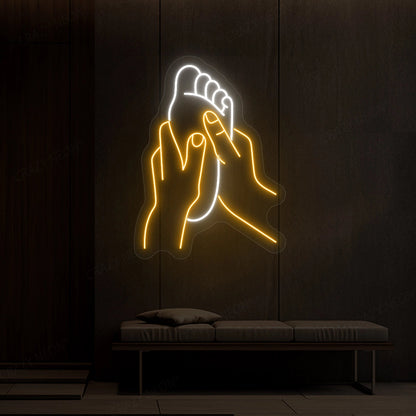 Foot Massage Neon Sign