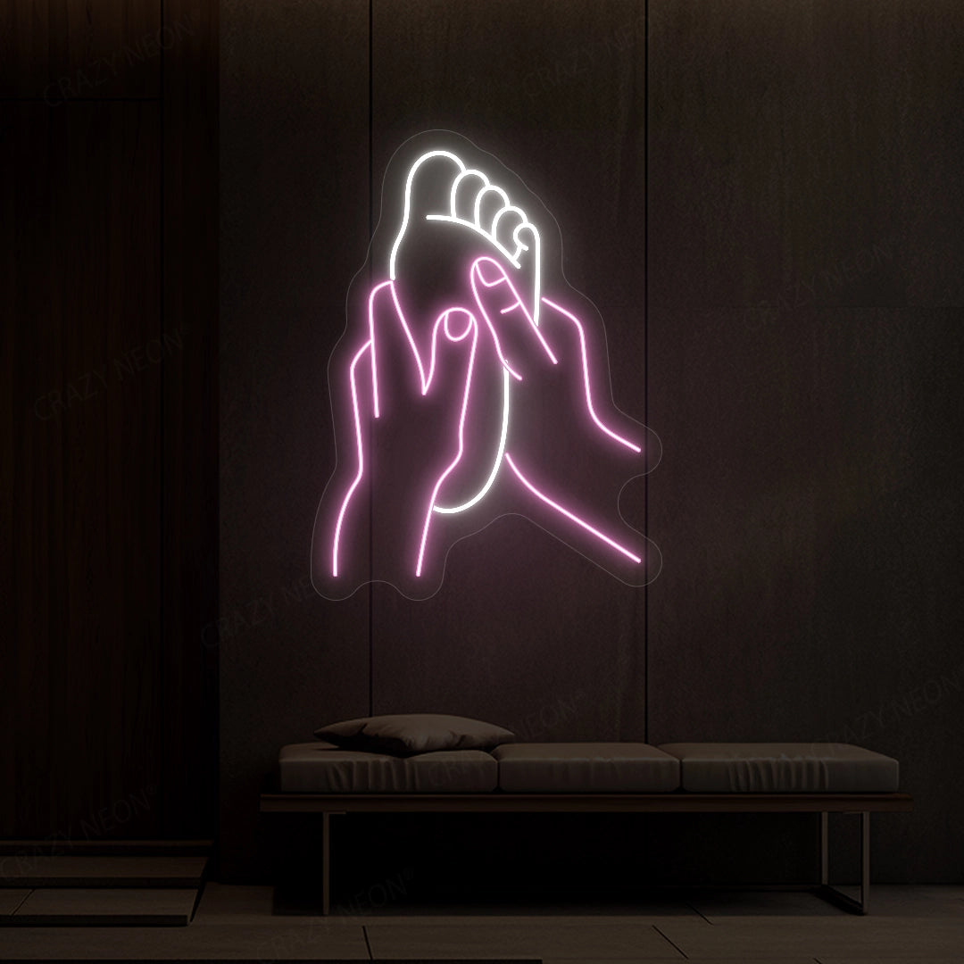 Foot Massage Neon Sign