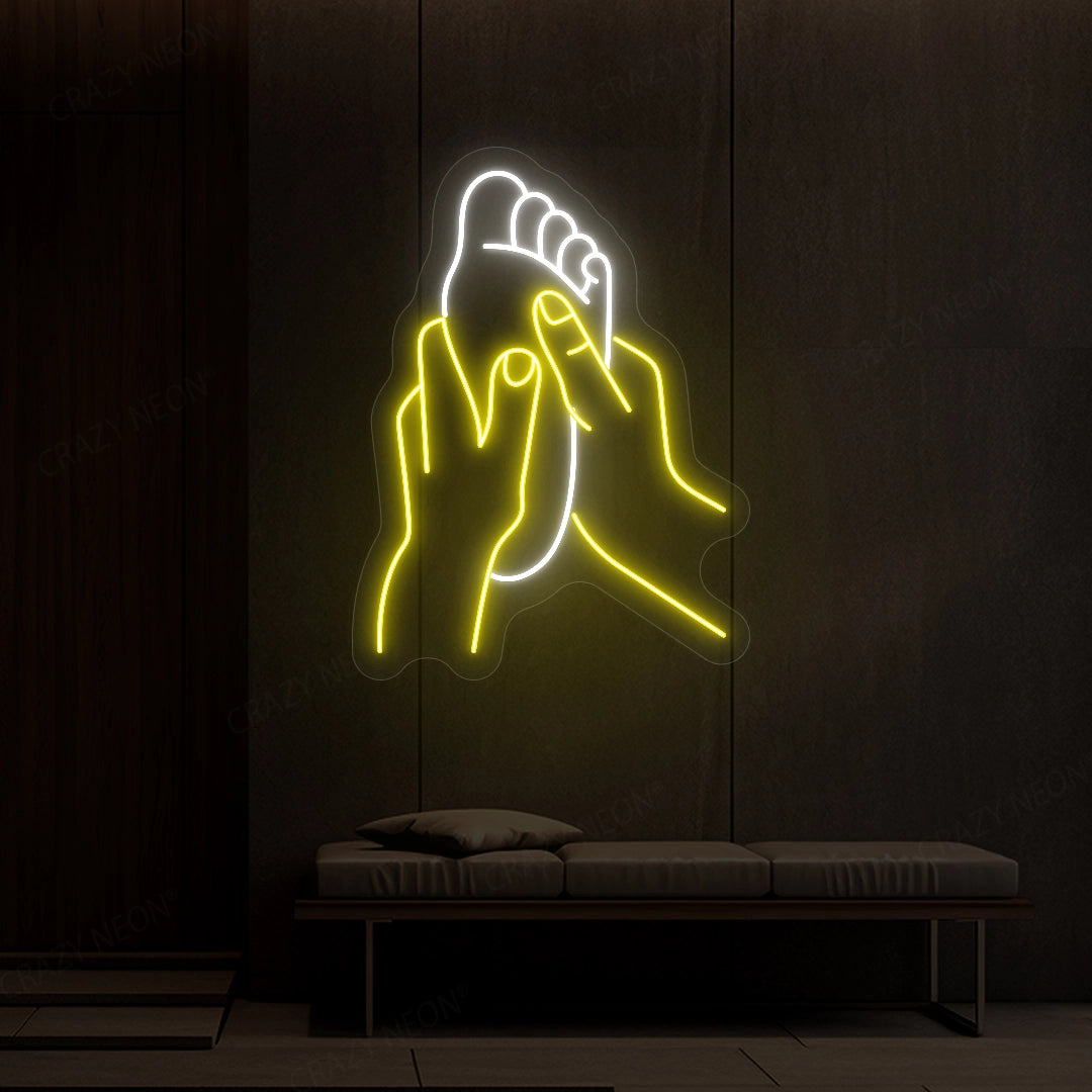 Foot Massage Neon Sign