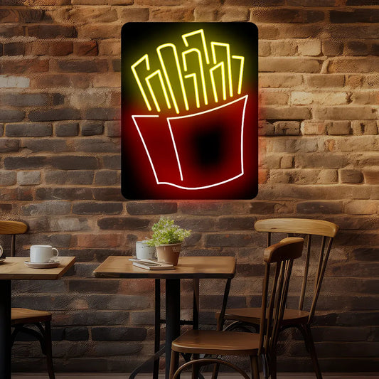 Fries Neon Sign