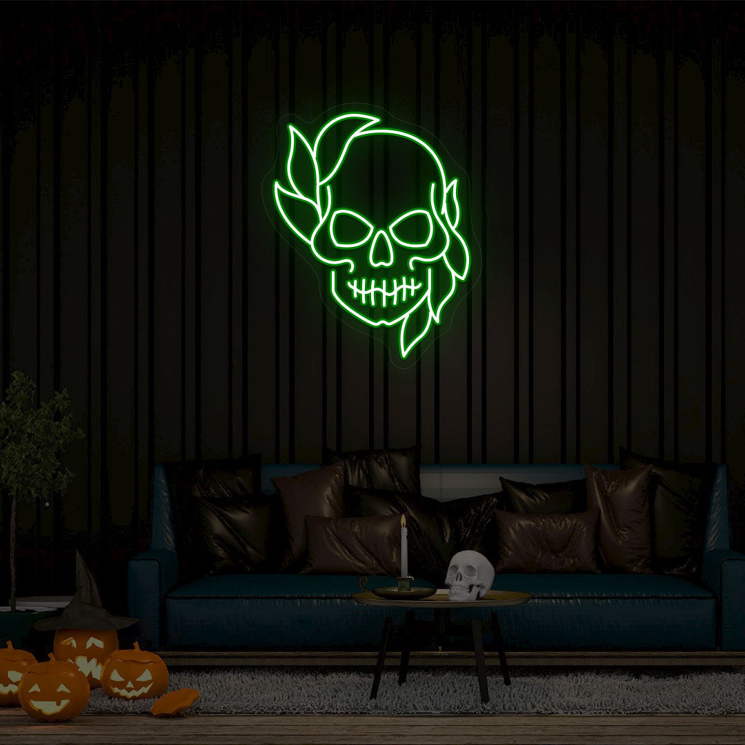 Skull Neon Sign
