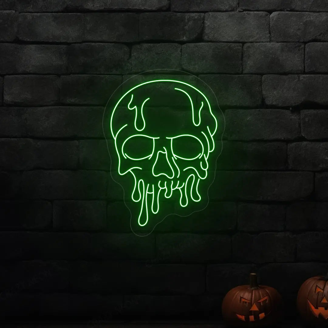 LED Skull Neon Sign